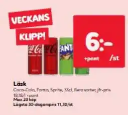 Hemköp Läsk erbjuda