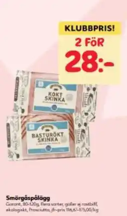 Hemköp Smörgåspålägg erbjuda