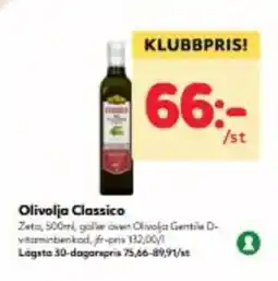 Hemköp Olivolja Classico erbjuda