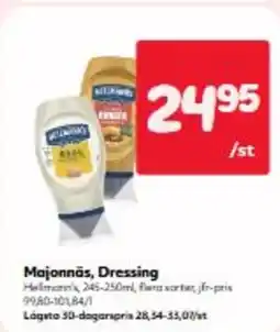 Hemköp Majonnäs, Dressing erbjuda
