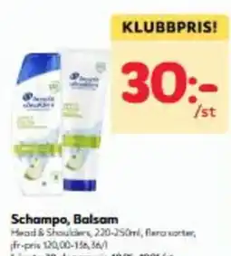 Hemköp Schampo, Balsam erbjuda