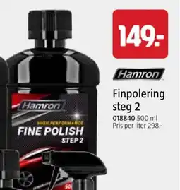 Jula Hamron Finpolering steg 2 erbjuda