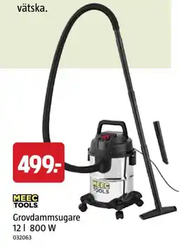 Jula Meec tools grovdammsugare erbjuda