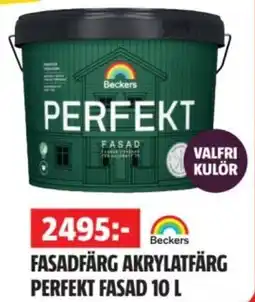 Bauhaus Fasadfärg akrylatfärg perfekt fasad erbjuda