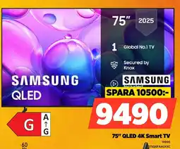 Power Samsung qled 75" QLED 4K Smart TV erbjuda