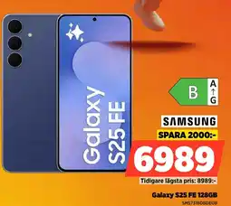 Power Samsung galaxy s25 fe 128gb erbjuda