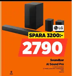 Power Soundbar Al Sound Pro erbjuda