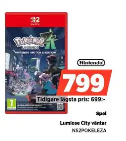 Power Nintendo Spel Lumiose City väntar erbjuda
