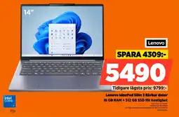 Power Lenovo Lenovo IdeaPad Slim 3 Bärbar dator 16 GB RAM + 512 GB SSD för hastighet erbjuda