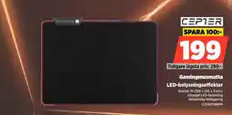Power Cepter gamingmusmatta led-belysningseffekter erbjuda