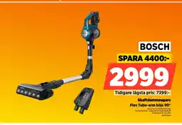 Power BOSCH Skaftdammsugare Flex Tube-arm böjs 90° erbjuda