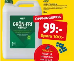 Jem&Fix GRÖN-FRI Hemma erbjuda