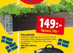 Jem&Fix Pallkrage erbjuda