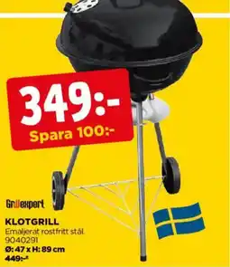 Jem&Fix Klotgrill erbjuda