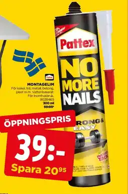 Jem&Fix Montagelim erbjuda