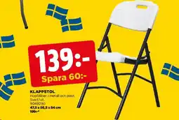 Jem&Fix Klappstol erbjuda