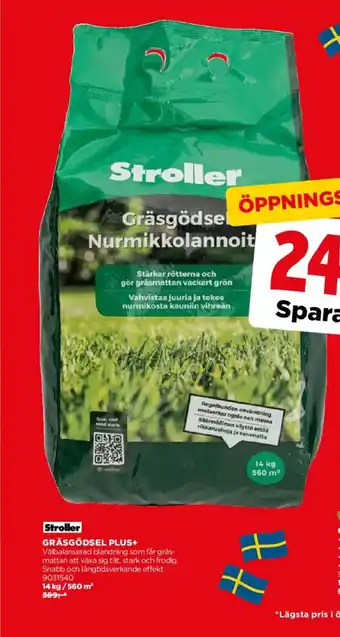 Gräsgödsel plus+