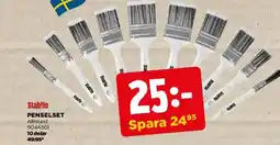 Jem&Fix Penselset erbjuda