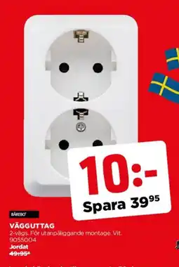 Jem&Fix Vägguttag erbjuda