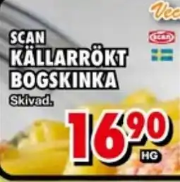 Priso Hemköp Scan källarrökt bogskinka erbjuda