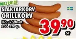 Priso Hemköp Slaktarkorv grillkorv erbjuda