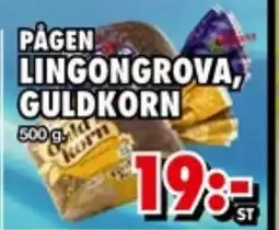 Priso Hemköp Pågen Lingongrova, guldkorn erbjuda