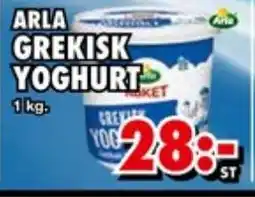 Priso Hemköp Arla grekisk yoghurt erbjuda