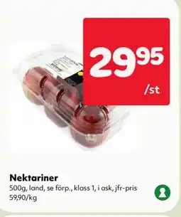 Priso Hemköp Nektariner erbjuda