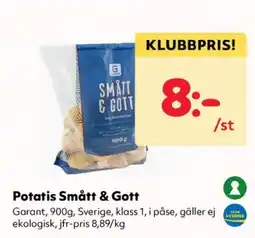 Priso Hemköp Garant Potatis Smått & Gott erbjuda