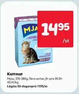 Priso Hemköp Mjau Kattmat erbjuda
