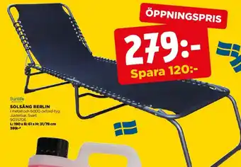 Jem&Fix Solsäng berlin erbjuda