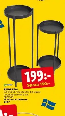 Jem&Fix Piedestal erbjuda