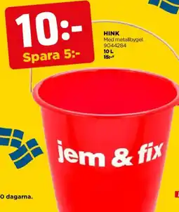 Jem&Fix Hink erbjuda