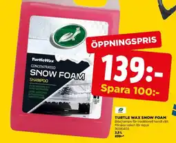 Jem&Fix Turtle Wax snow foam erbjuda