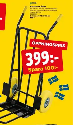 Jem&Fix Magasinkärra erbjuda