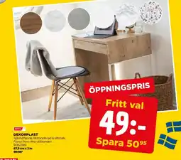 Jem&Fix Dekorplast erbjuda