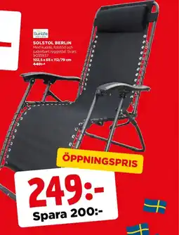 Jem&Fix Solstol Berlin erbjuda