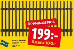 Jem&Fix Staket fjordby erbjuda