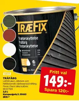 Jem&Fix Träfärg erbjuda