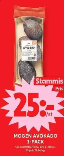 Apotek Hjärtat ICA Mogen avokado 3-pack erbjuda