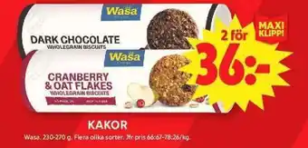 Wasa Kakor