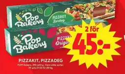 Apotek Hjärtat Pop Bakery! Pizzakit, pizzadeg erbjuda