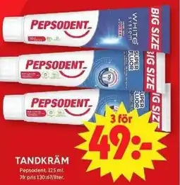 Apotek Hjärtat Pepsodent Tandkräm erbjuda
