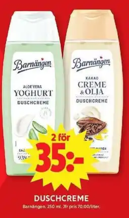 Apotek Hjärtat Barnängen duschcreme erbjuda