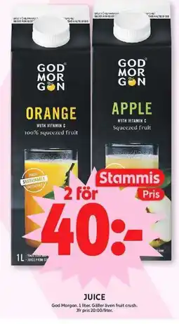 Apotek Hjärtat God Morgon Juice erbjuda
