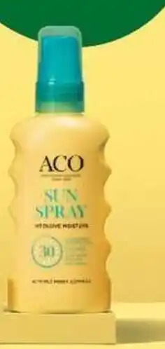 Apotek Hjärtat ACO Sun Spray spf 30 Oparf erbjuda