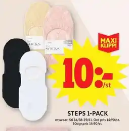 Apotek Hjärtat Steps 1-pack erbjuda