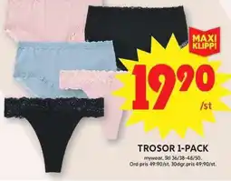 Apotek Hjärtat Trosor 1-pack erbjuda