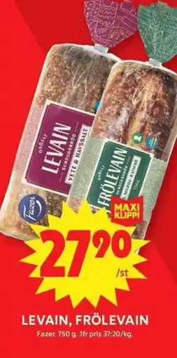 Apotek Hjärtat Fazer Levain, frölevain erbjuda