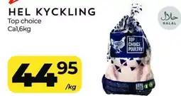 Matrix Butikerna Top choice Hel kyckling erbjuda